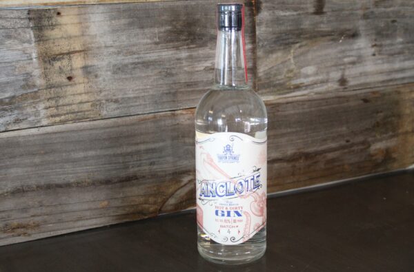 anclote hot and dirty gin from tarpon springs distillery