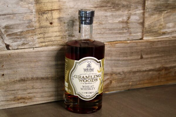 gramling woods wheat whiskey from tarpon springs distillery
