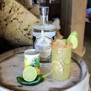 Pineapple Jalapeno Moonshine Margarita